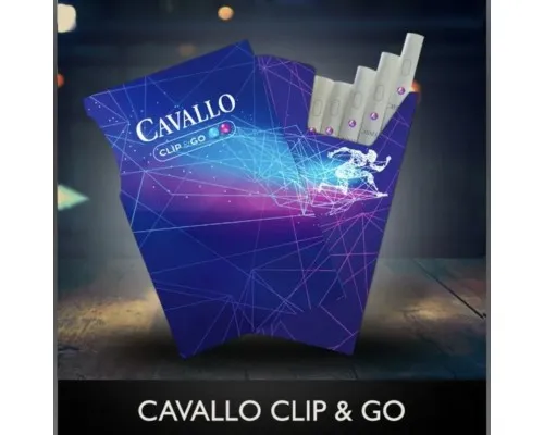 Купить Сигареты CAVALLO Clip & GO Черника Купить Сигареты CAVALLO Clip & GO Черника