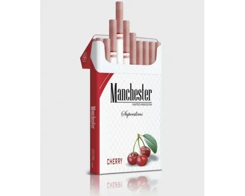 Купить Сигареты Manchester SuperSlims Вишня Купить Сигареты Manchester SuperSlims Вишня